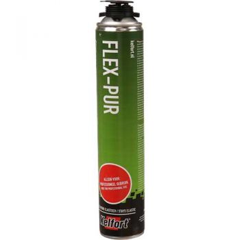 Kelfort Elastische Flexibele Purschuim 750 ml, geschikt voor pistool en los! doos à 12 stuks 