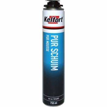 Kelfort Purschuim 750 ml, geschikt voor pistool en los! doos à 12 stuks