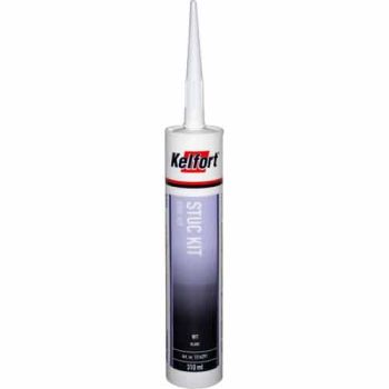 Kelfort Stuc kit 310 ml, wit, doos à 12 stuks